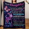 Holiday Gift For Daughter Flannel Blanket Bedroom Sofa Air Conditioner Blanket Nap Blanket