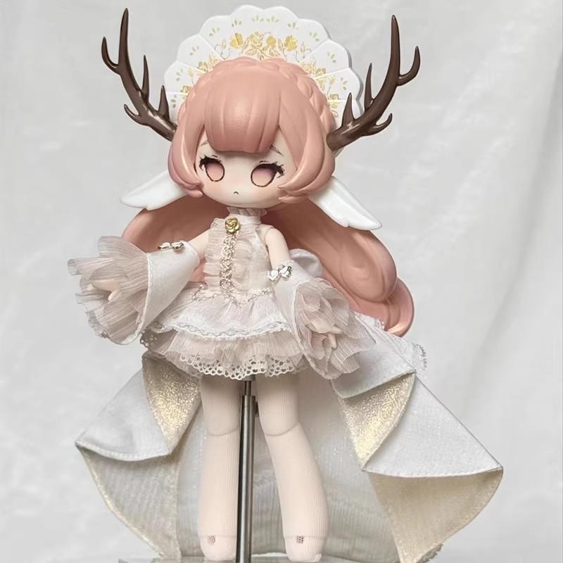 Authentic New Secret Realm Tour 12 Points Bjd Blind Box Action Figure Trendy Toys Desktop Ornaments Dolls Toys Birthday Gifts