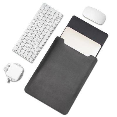 Ultradünne PU-Lederhülle für nicht magnetische MacBook-Laptops