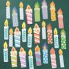 Cute Cartoon Candle Cake Toppers for Kids' Birthday Parties