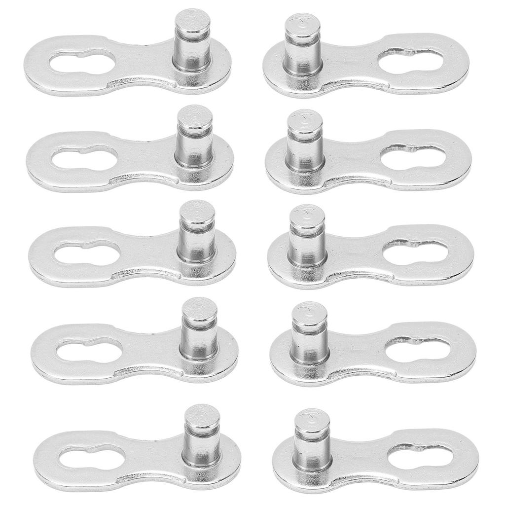 5pairs Bicycle Missing Link Rustproof Steel Quick Release Link Corrosion Resistant Easy