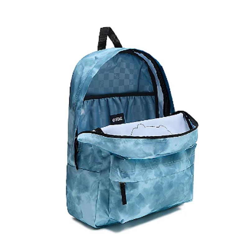 New Vans Recycled Polyester Backpack Regular Unisex Cyan Stone VN0A3UI6CDH