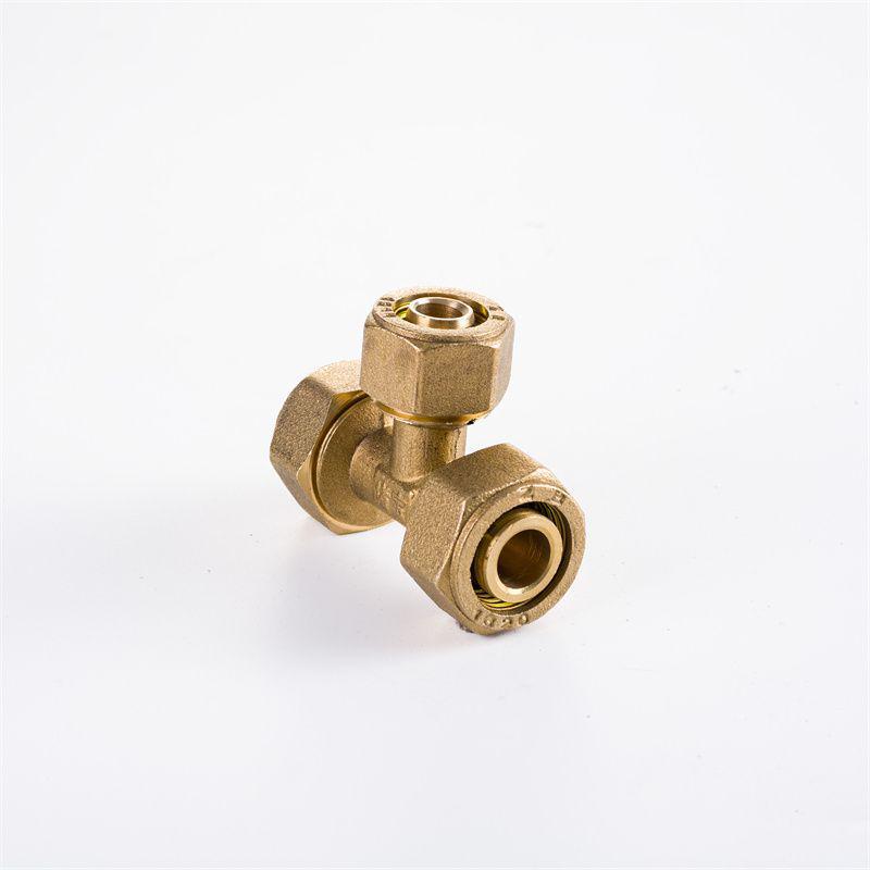 Solar Water Heater Fitting Kit: 1216 & 1620 Pipes, Aluminum-Plastic, Copper Elbows, Internal/External Threads, Tees