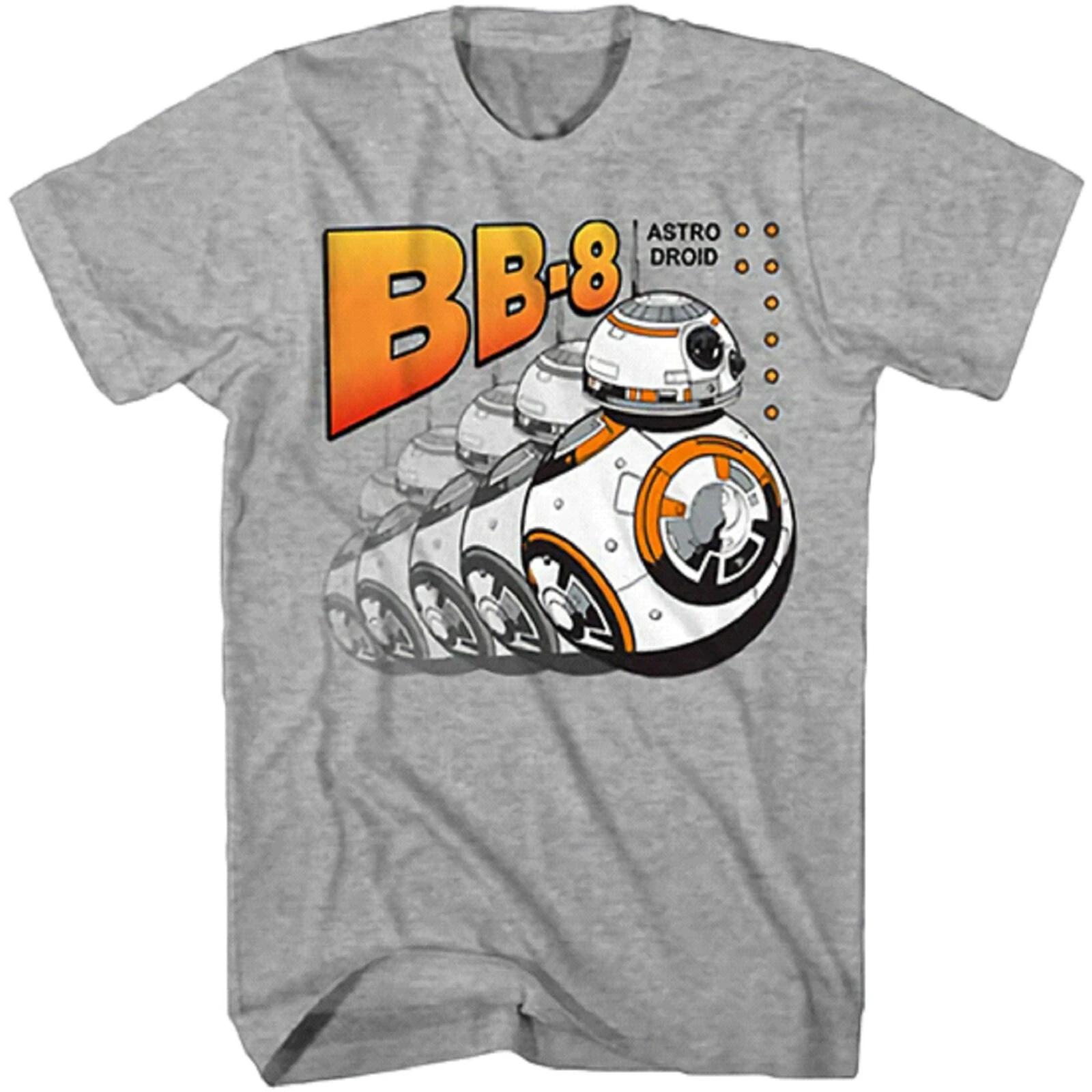Mad Engine Star Wars BB-8 Little Boy s Gray Graphic Short Sleeve T-Shirt - NWT 150