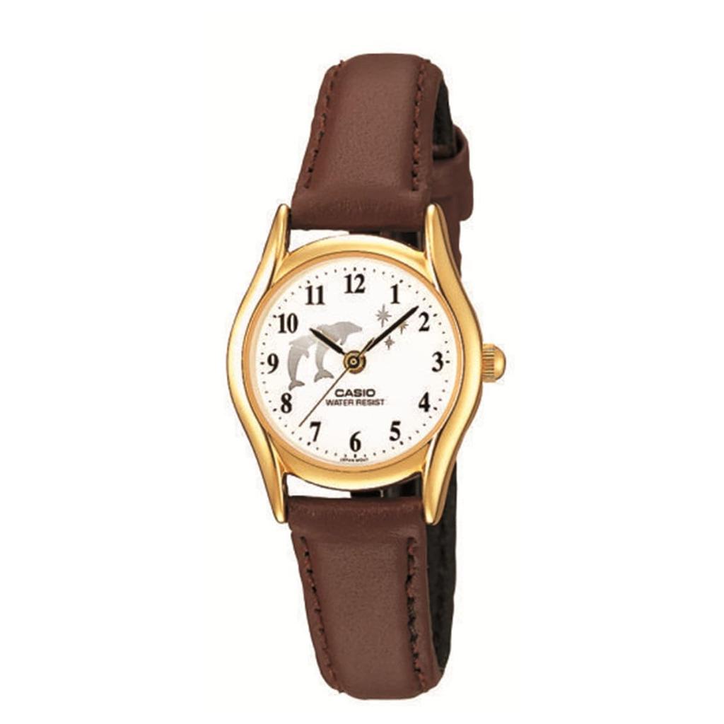 Casio Collection Brown Watch LTP-1094Q-7B9RJH Women's