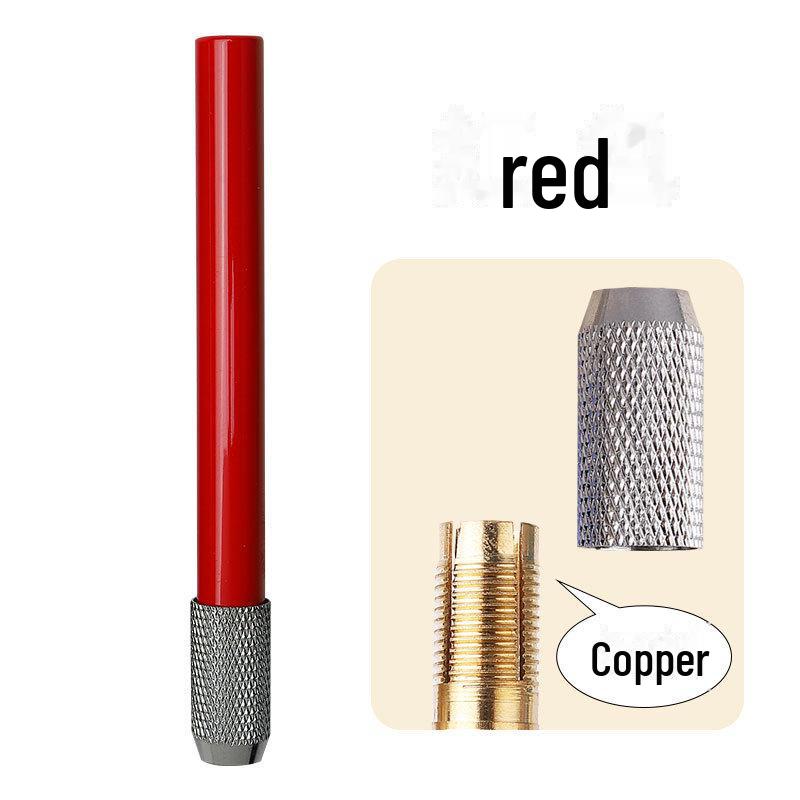 Dobbelt-hodet metall- og treblyantforlenger