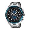 Ρολόι Casio Χρονογράφος Αδιάβροχο 100M Ταχύμετρο Μπλε EF-539D-1A2V