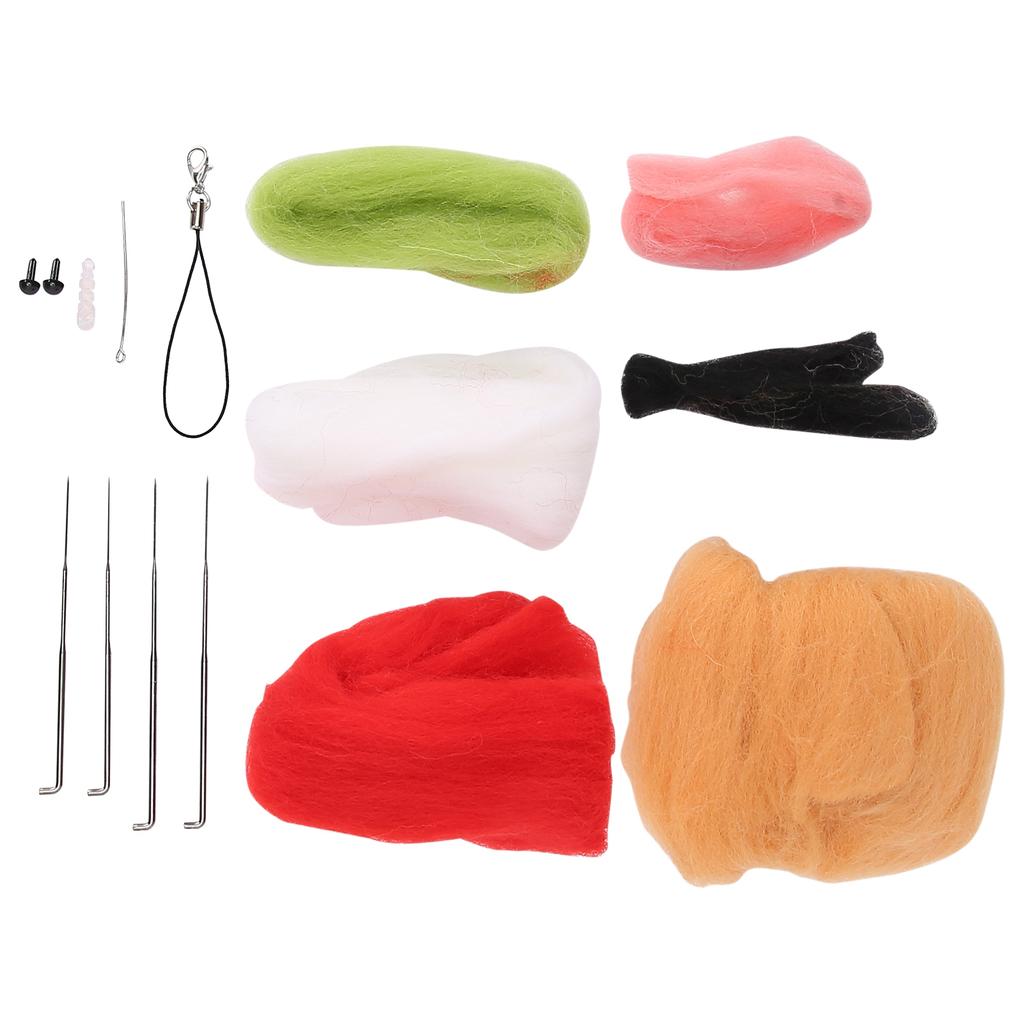 Nadelfilz-Set DIY Wollfilz Basteln Niedlicher Hund für Anfänger Handgemachte Accessoires