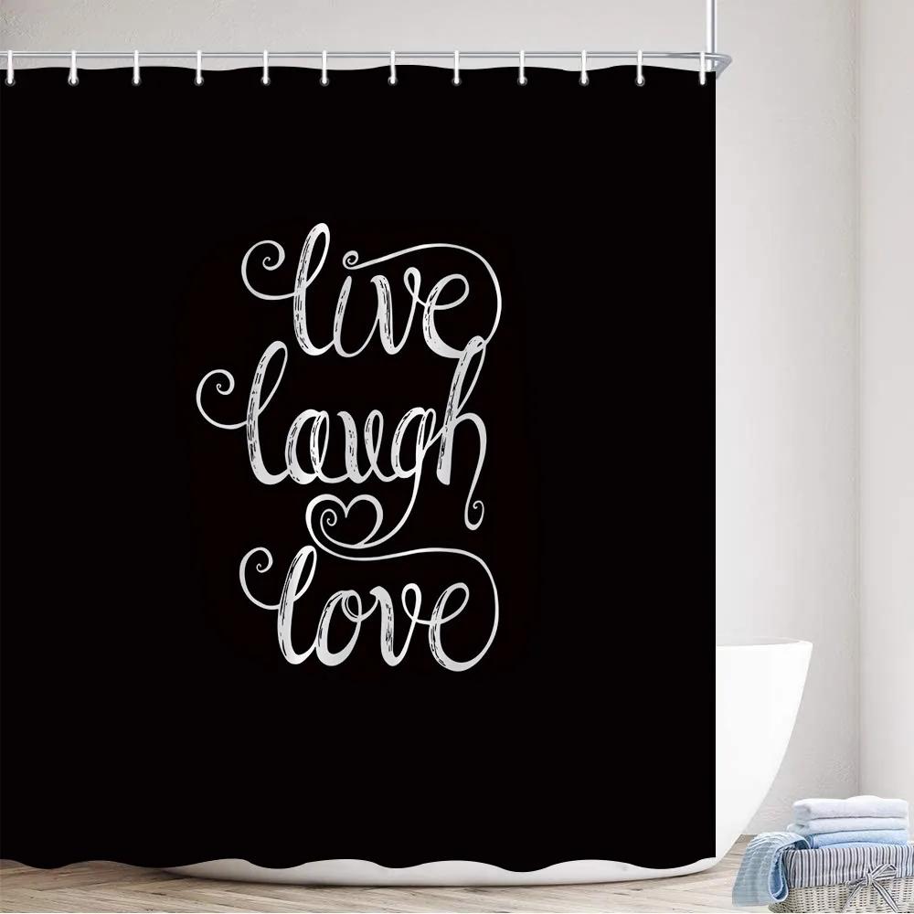 Elegant Red & Black Damask Print Waterproof Shower Curtain - Stylish, Durable & Easy-Care Choice for Classic Bathroom Décor