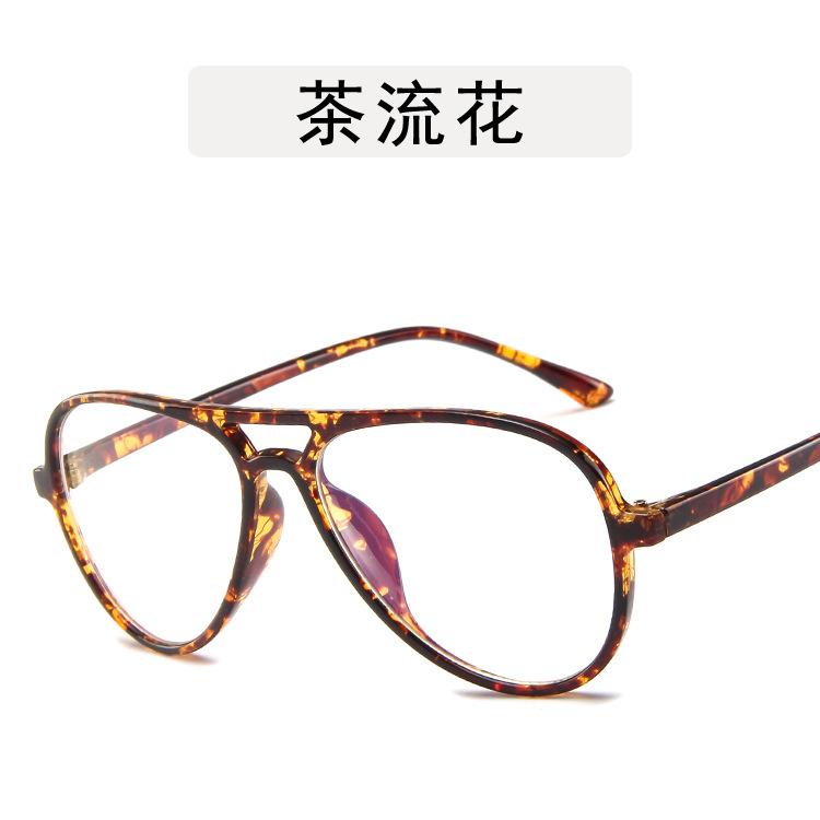 European American Style Eyeglass Frames for Women Vintage Simple Woman Glasses Frame Pilot Shape Glasses Trendy