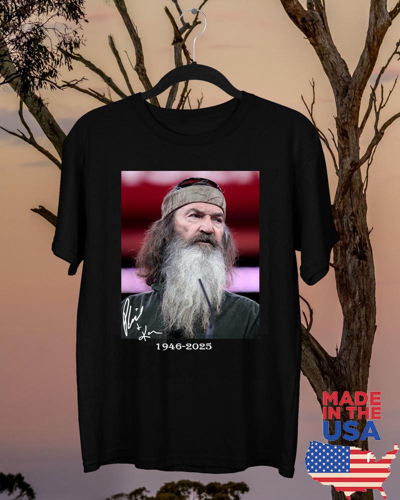 Phil Robertson REST IN PEACE 1946-2025 T Shirt Full Size S-5XL Unisex T-Shirt XXXXL