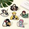 Cartoon Anime Badge Funny Comics Enamel Pins Metal Cute Collar Pins Brooches Jewelry Lapel Pin Jewelry Collection Friend Gifts