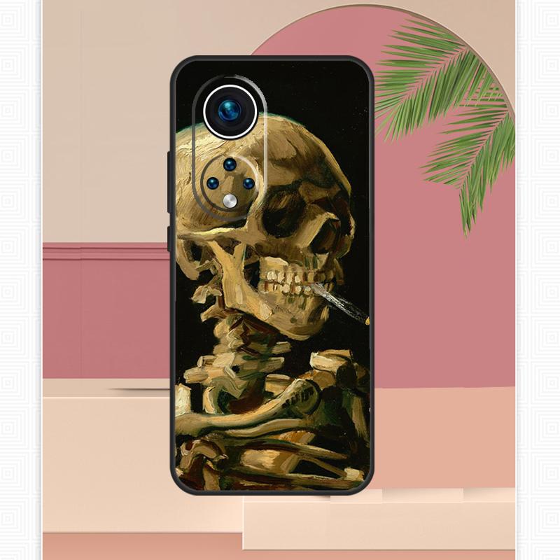 Gothic Skull Case For Honor Magic 8 Pro 7 6 5 Lite Honor 200 400 X9c X9b X9a X8b X8a X8c 50 70 90 Cover