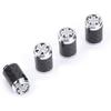Real Carbon Fiber Metal Wheel Valve Cap Auto Tyre Dust Stems Cover Screw for Mini Cooper R50 R52 R53 R55 R56 R57 R58 R59 R60 R61 F54 F55 F56 F57 F60