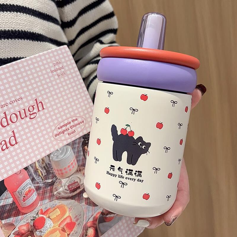 Changbaosen 316SS Insulated Straw Bottle