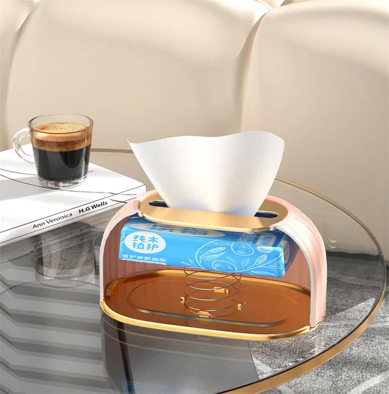 Suport pentru cutie de șervețele cu dungi nordice Cutie de hârtie igienică de înaltă calitate Suport pentru șervețele de masă Dispenser de hârtie de șervețele pentru decorarea casei