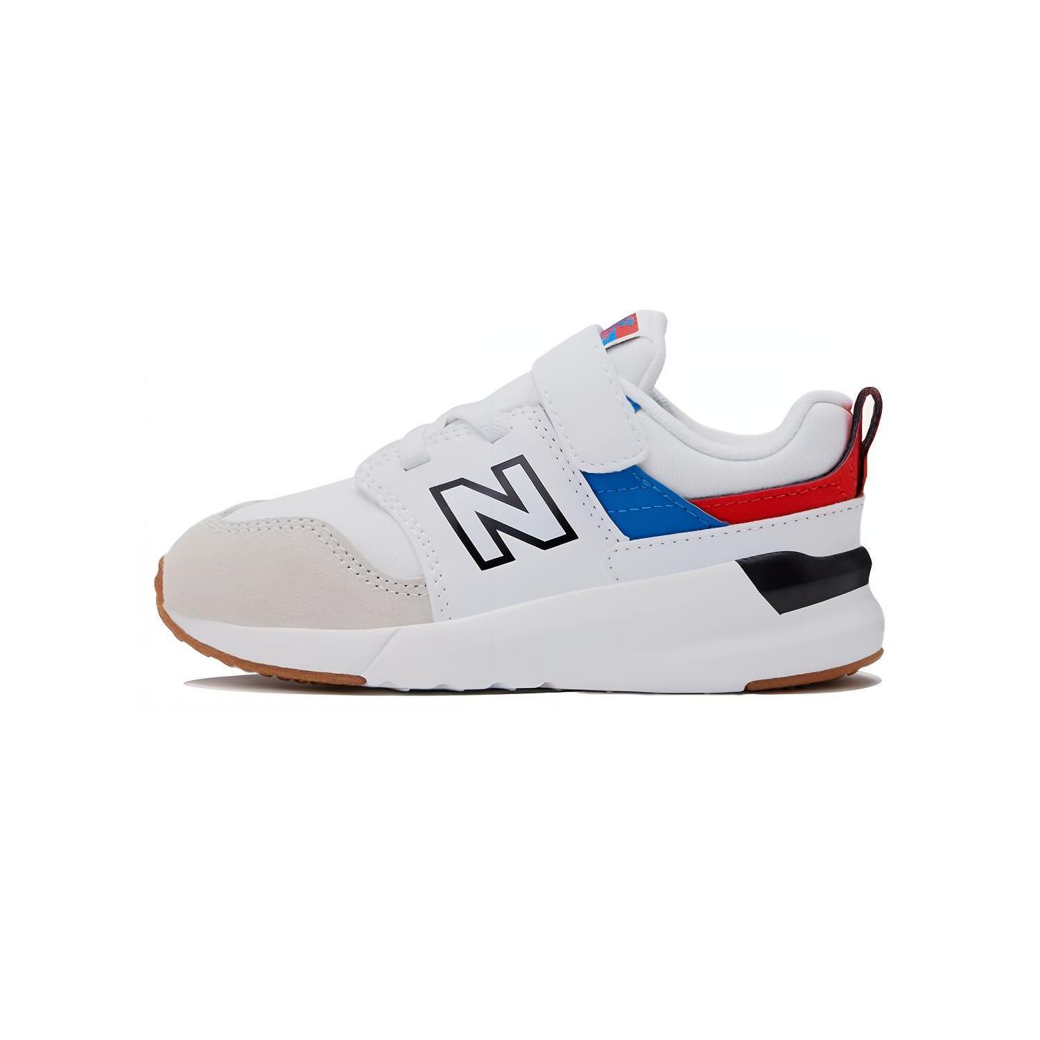 

New Balance NB 009 Comfortable Round Toe Low top Toddler Shoes White Infant And Toddler IH009RW1 Wide (W) 22.5