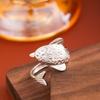 Stainless Steel Adjustable Open Ring - Colorfast Titanium Jewelry