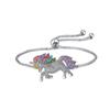 Unicorn Necklace Bracelet Earrings Ring Set Accessory Set