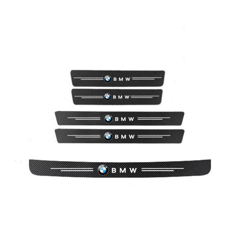BBJC8 Carbon Fiber Car Sticker Car Door Protective Strip For BMW F10 F11 F20 F30 X3 X4 X5 X6 X7 E46 E36 E39 E60 E53 E87 E90 G30 G20