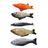 Cat Toy Fish Set Plush Simulation Fish with Catnip for Biting Chewing and Kicking