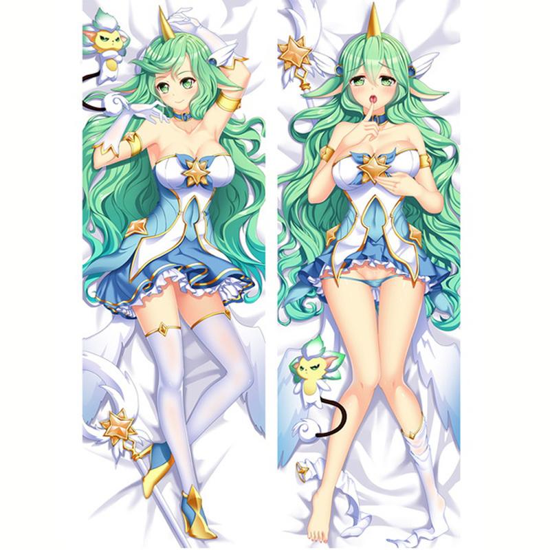 

60x180 см популярная игра аниме Dakimakura Ahri Sona Buvelle Fiora Katarina Riven наволочка обнимающая наволочка для тела длинный чехол для подушки
