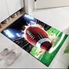 American football Printed Carpet, for Office Chair Living Room Bedroom Kitchen Room Decor Gifts.