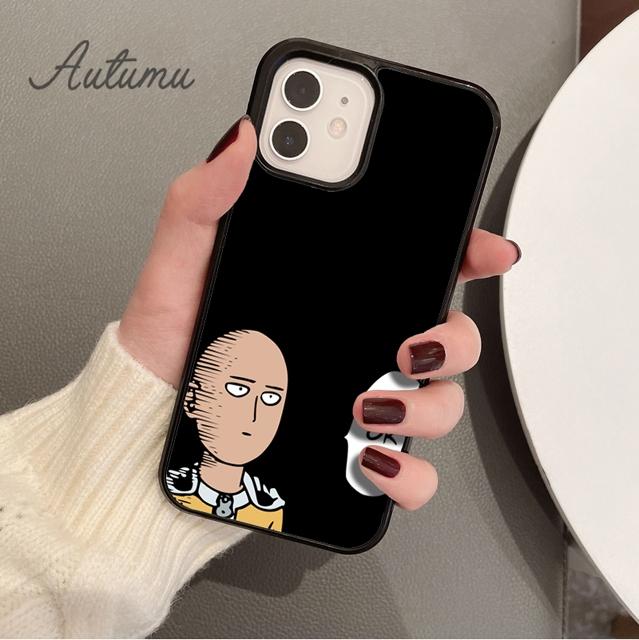 ONE PUNCH MAN Phone Case for iPhone 11 12 13 14 Pro Max mini X XR XS SE 2020 5 6S 7 8 Plus Samsung Galaxy S21 S22 Cover shell