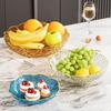 Flower Shaped Dessert Salad Tray Diamond Snack Plate Exquisite Fruit Plate  Living Room