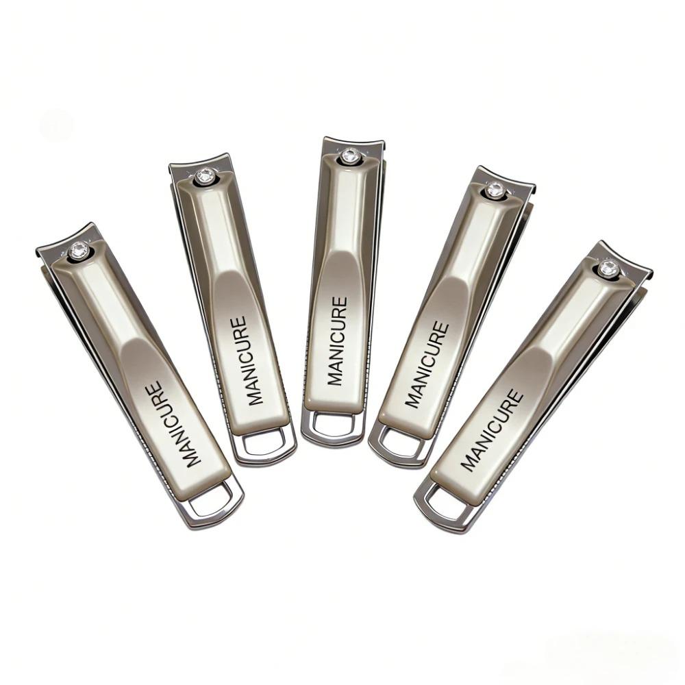 Stainless Steel Nail Clipper Sharp Precise Nail and Toenail Edges Thick Nail Trimmer with Stylish Modern Design