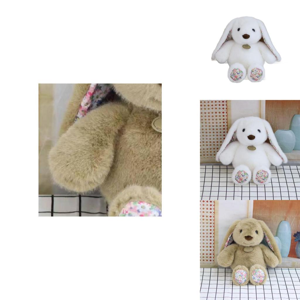 Adorable 8 Inch Plush Bunny Doll Soft Cute Long Eared Rabbit Stuffed Toy Gift