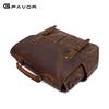 Vintage Crazy Horse Leather Men's Bag - Waxed Canvas Handbag, DSLR Camera Crossbody Bag, Men's Shoulder Messenger Bag 5313#