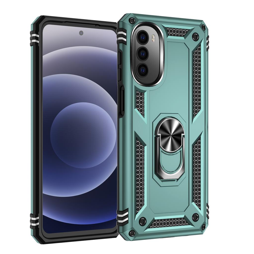 Magnetic Car Ring Holder Phone Cover For Motorola Moto G52 G22 G71 G51 G31 G41 Case Moto G 52 22 71 51 31 41 Funda Coque Capa
