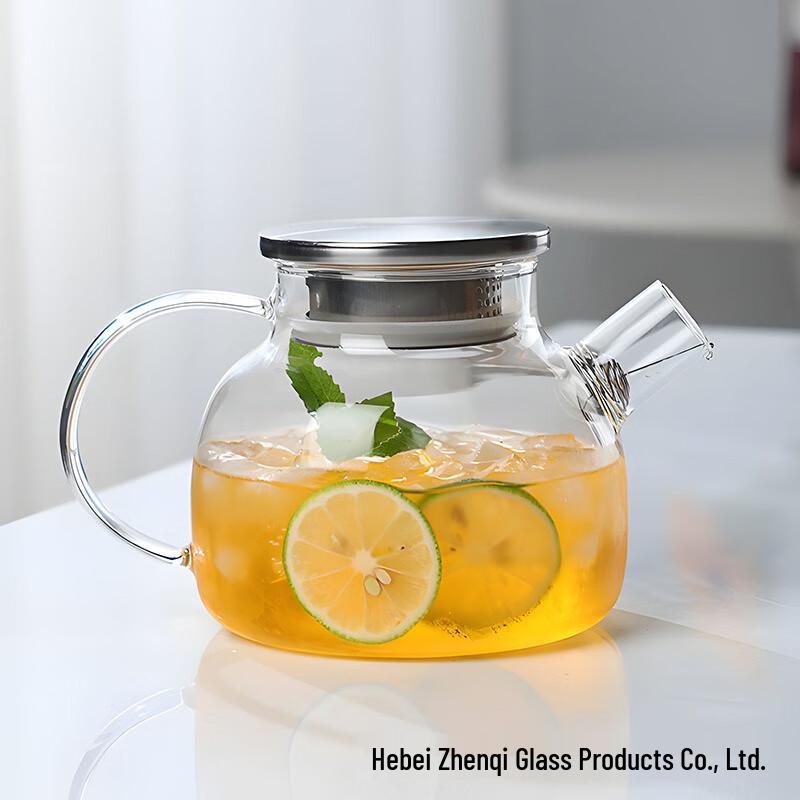 Heat-Resistant Glass Pitcher
