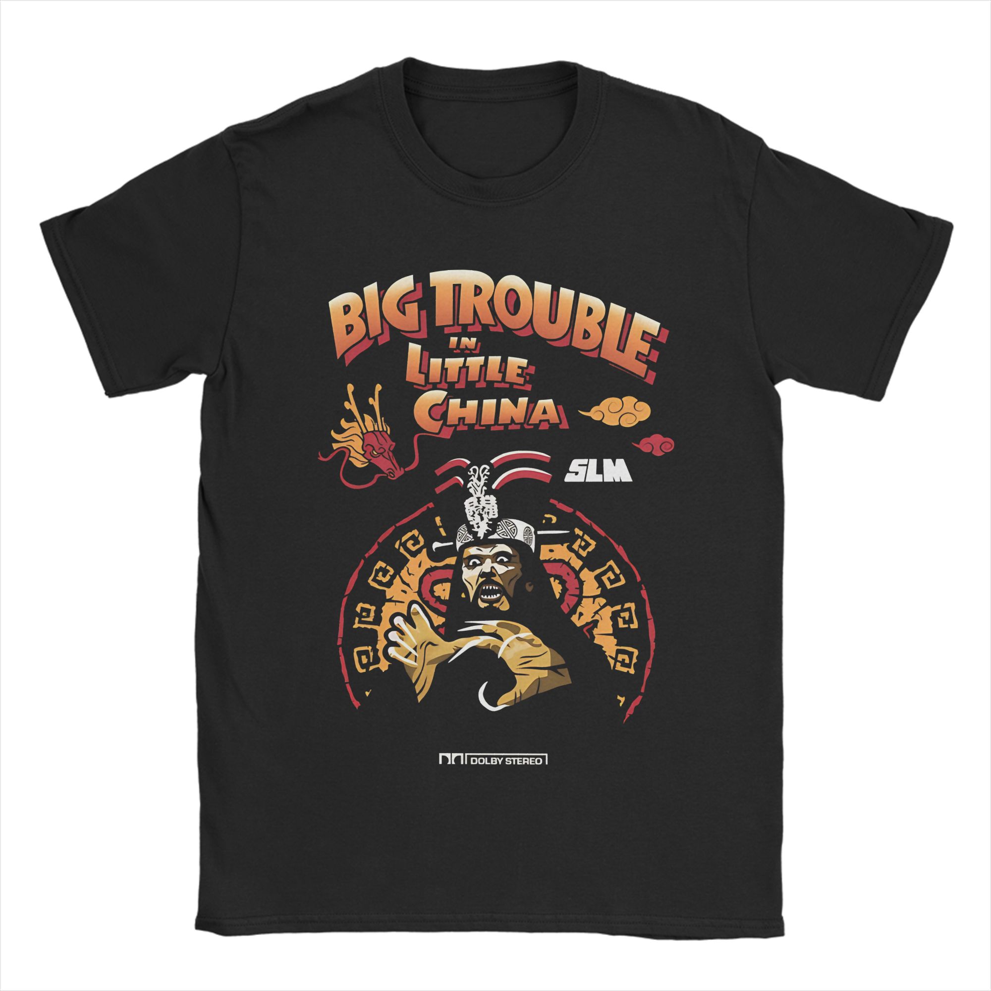 

Summer Big Trouble in Little movie T Shirt for Unisex Women Pure Cotton Tee Shirt Short Sleeve Clothing 4XL