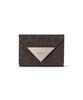 Fennec Triangle Triple Wallet - Leopard Brown