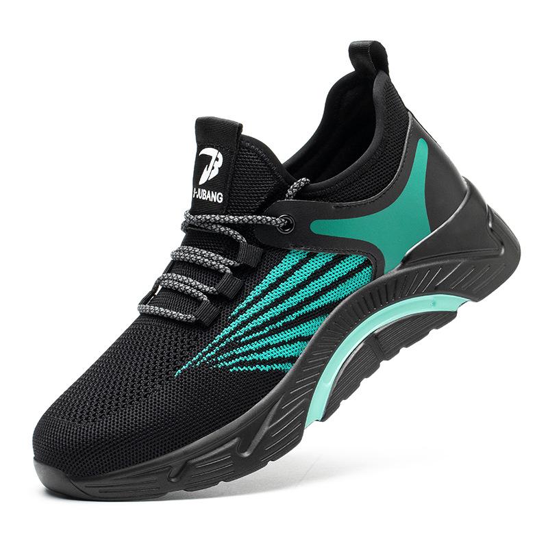 

Легкие защитные ботинки со стальным подноском, противоударные, устойчивые к проколам, для мужчин - Удобные и прочные для долгих часов