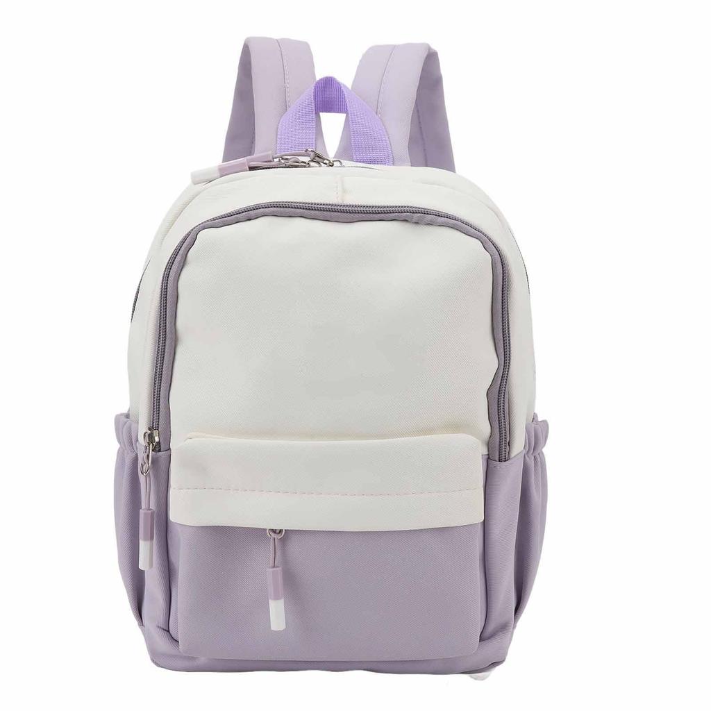 Backpack Simple Style Waterproof Versatile Large Capacity Laptop Work Business Backpack for Office School Travel Purple