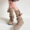 Korean Style Children's Sock Cover Plush Leg Cover Hairball Long Stacked Socks  Autumn and Winter