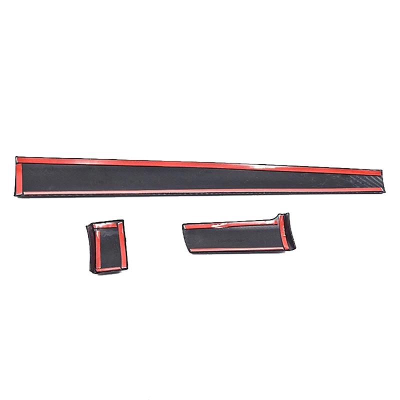 Car Interior Dashboard Panel Cover Trim Styling For Honda Civic 10Th Gen 2016 2017 2018 - Carbon Fiber Look