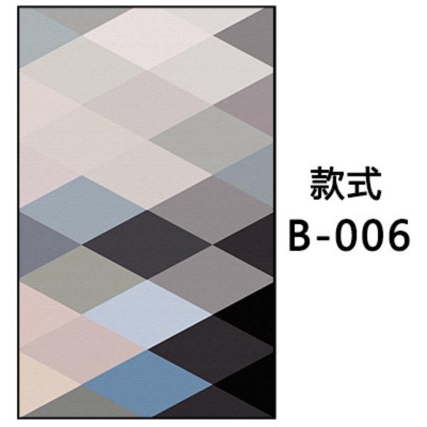 Geometric Bedroom Living Room Carpet Short Velvet Print Anti Slip Lobby Floor Mat Carpet