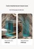 17CM Narrow Bathroom Storage Cabinet: Multi-Layer Drawer-Type Plastic Shelf