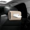 Porta Fazzoletti per Auto, Copertura Scatola Fazzoletti in Pelle PU per Sedile Posteriore Auto, Perfetto per l'Organizzazione e gli Usi Quotidiani