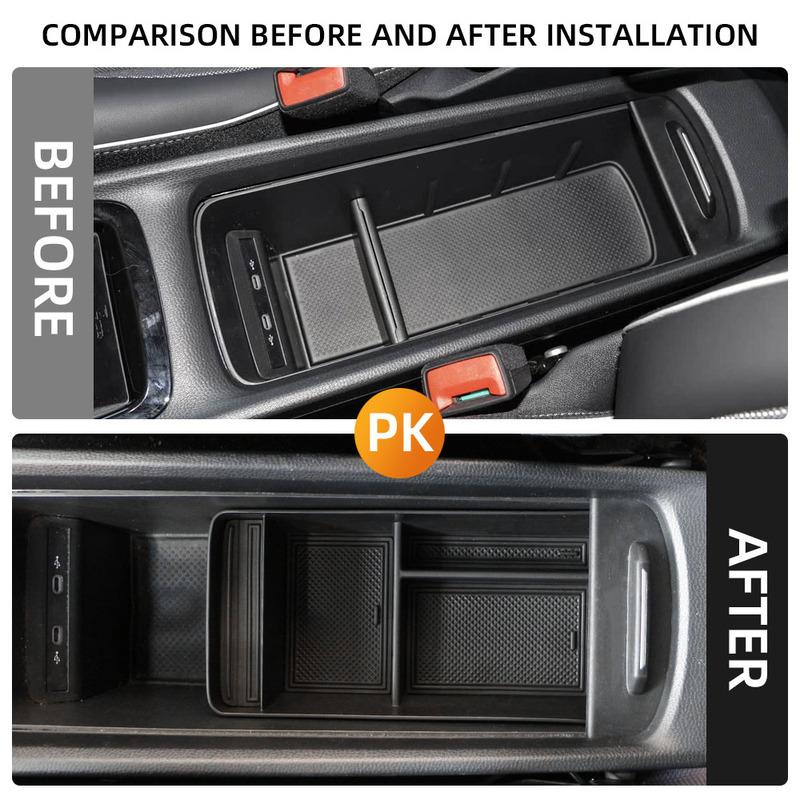 Storage and Sorting Armrest Storage Box for VW ID 3 ID3 Center Console Organizer Compartment Divider Car Interior Accessories