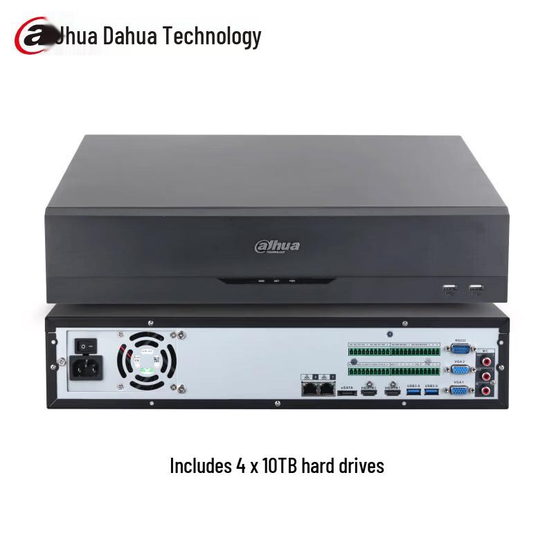Dahua 64-Channel 8-Bay AI Network Video Recorder DH-NVR8864-X/Pro CN Plug (adapter Included)