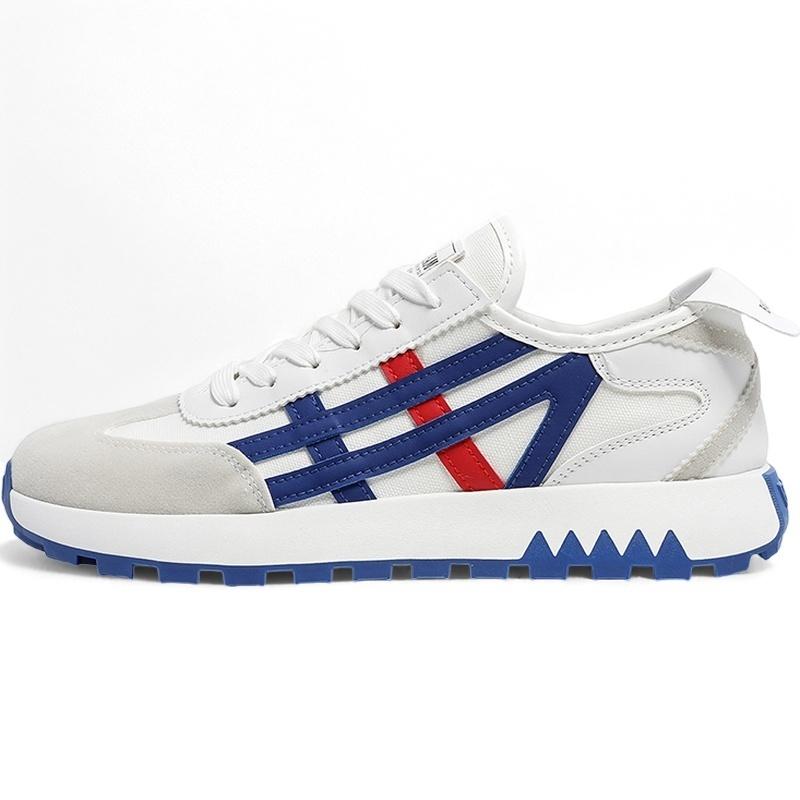 

Кроссовки мужские туфли однотонные модные белые повседневные спортивные туфли для мужчин на платформе нескользящие кроссовки Zapatillas De Deporte 39