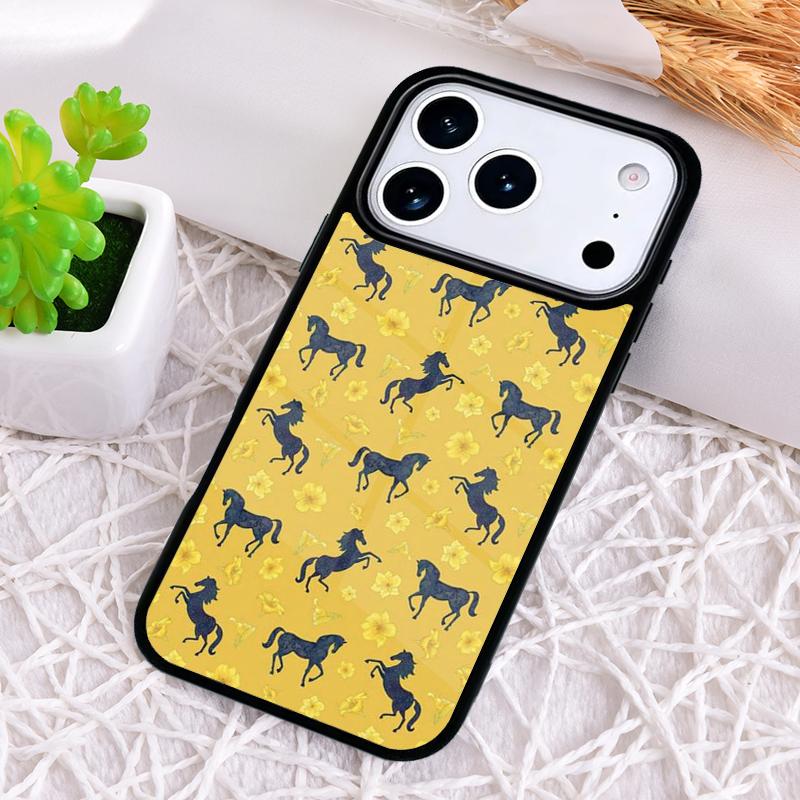 

Horses Pattern Collage Phone Case for iPhone 17 Air 16 15 11 12 14 13 Pro Max Shockproof Cover iPhone 13 Pro