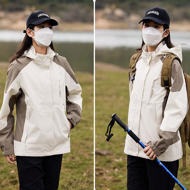 Outdoor Assault Suit für Damen Frühling und Herbst Atmungsaktive Jacke Wasserdichte Winddichte Outdoorjacke