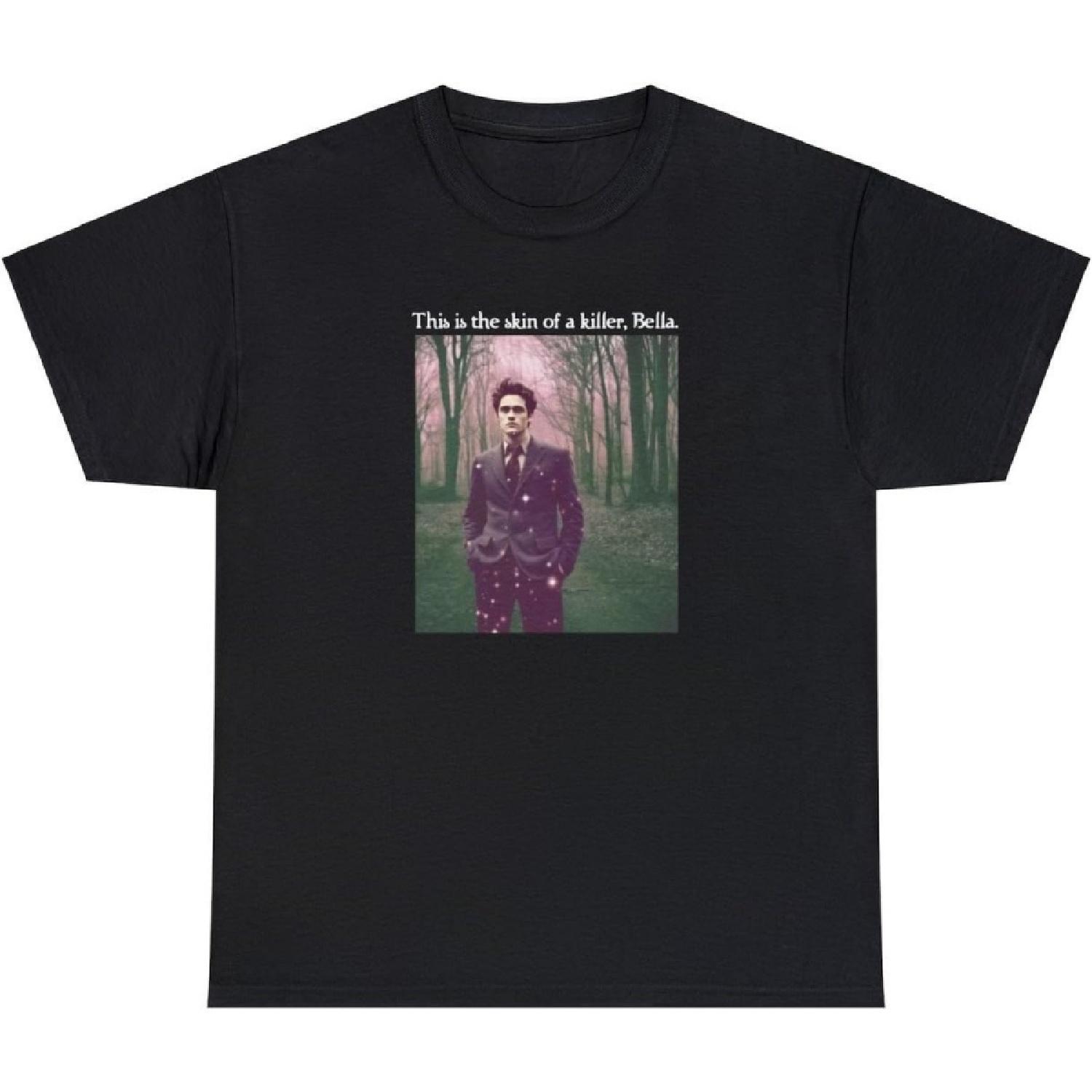 Футболка Сумерки Смешная Сага Фильм Это Кожа Убийцы Белла Подарочная Футболка S разноцветный
