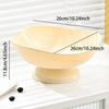 Decorative Pedestal Bowl Dessert Display Stand Dish Holder Footed Fruit for Dining Room